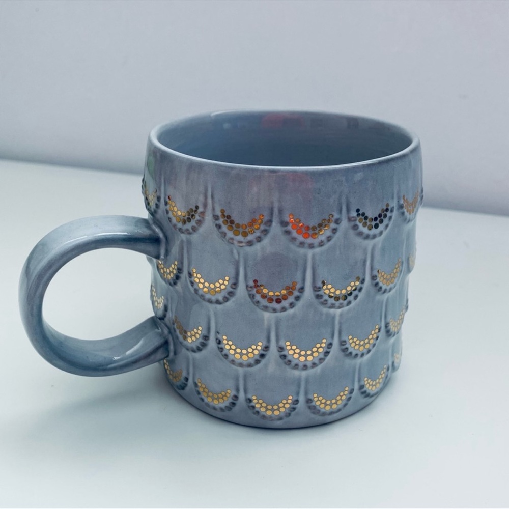 Starbucks Anniversary Raised Mermaid Scales Coffee
Mug Cup 2016 100z